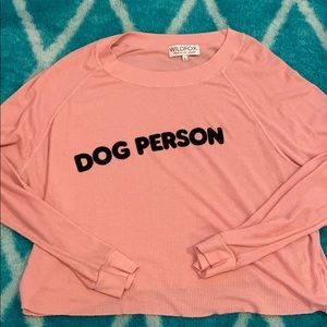 Wildfox “Dog Person” thermal